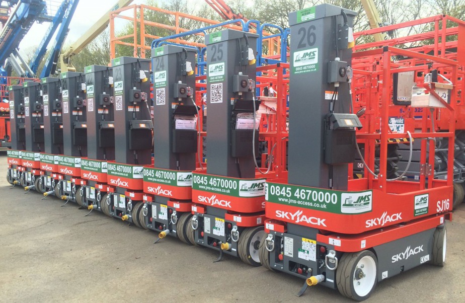 Personnel Lift hire Skyjack SJ16 investment JMS Access