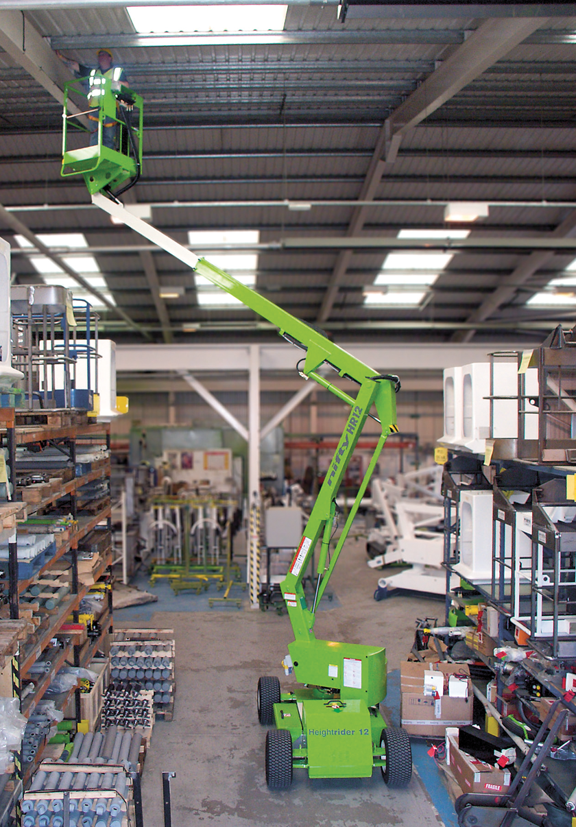 Cherry Picker hire focus Nifty HeightRider 12 Nifty HR12N
